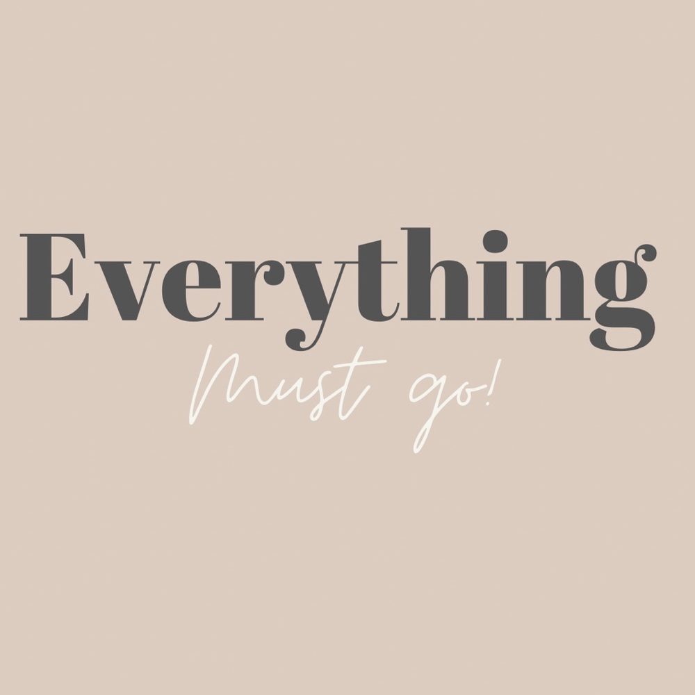 EVERYTHING MUST GO! MOVING SALE- accepting all offers!